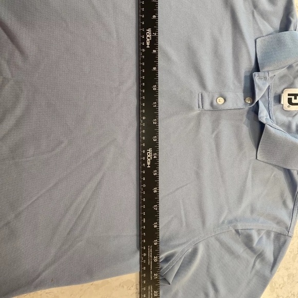 Footjoy Women's Blue Golf Polo Shirt Size L - Picture 10 of 11